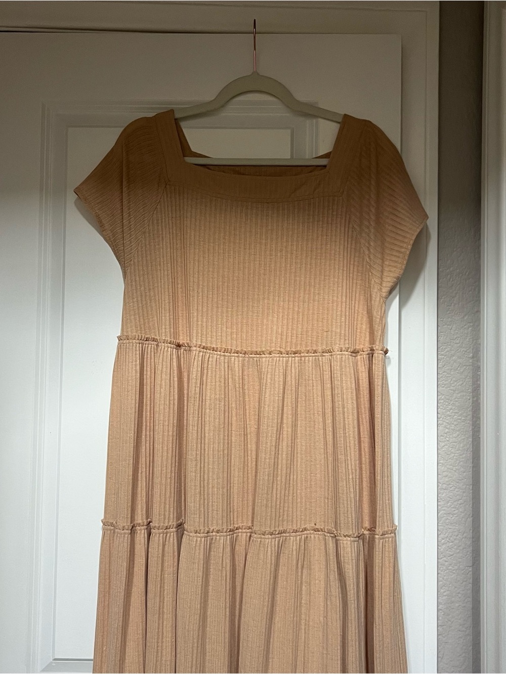 Free People Beach Saltwater Dress M Flowy Boho Coastal Lightweight